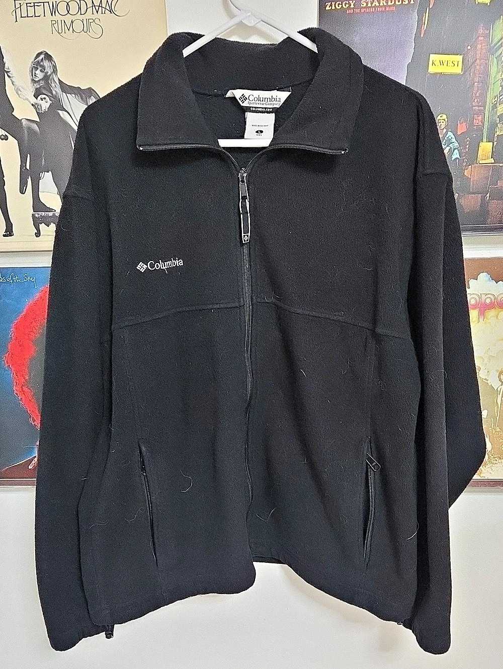 Bundle 5 Items For $25!Columbia Men's Black Fleece Jacket Size Large